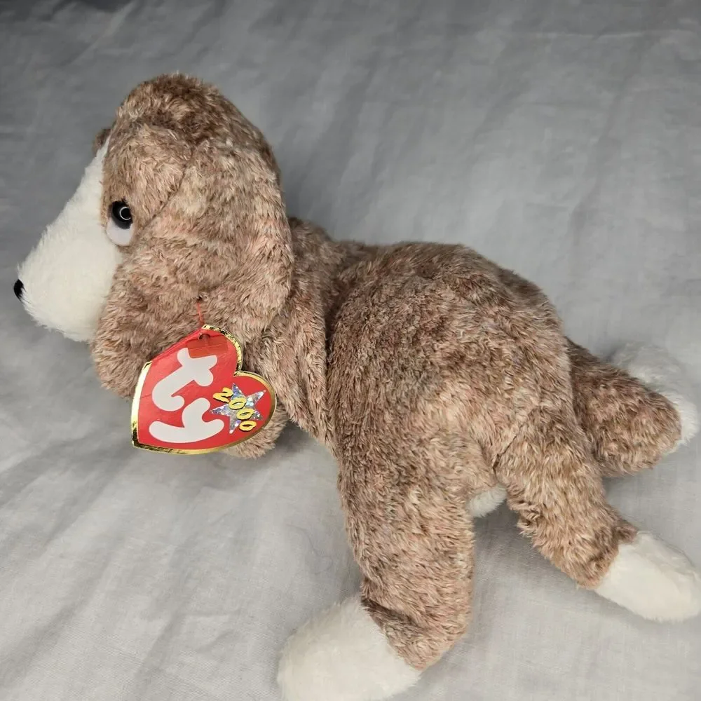 Ty Beanie Babies Sniffer the‎ Dog Plush stuffed Animal 2000